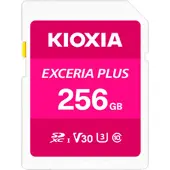 Kioxia Exceria Plus memory card 256 GB SDXC Class 10 UHS-I (Kioxia SD-Card Exceria Plus 256GB)