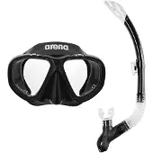 Arena Premium Junior Snorkeling Set Noir Enfants