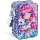 Nebulous Stars - Trousse à crayons avec 3 compartiments - Cristalia & A