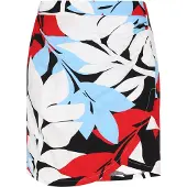 Ebeeza Jupe 'Fashion Look' bleu clair / rouge foncé / noir / blanc