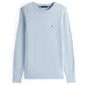 Tommy Hilfiger Pull-over 'Essential' bleu marine / bleu clair / rouge / blanc