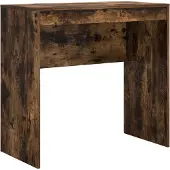 vidaXL Bureau Chêne fumé 80 x 40 x 76 cm