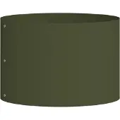 vidaXL Cache-pot de jardin Vert olive 30 x 30 x 20 cm