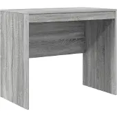 vidaXL Bureau gris Sonoma 90 x 50 x 76 cm
