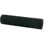vidaXL Clôture Euro, 1 x 25 mètres, fer revêtu de PVC, couleur verte