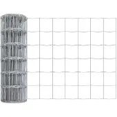 vidaXL Clôture Euro 0,4 x 25 m fer revêtu de PVC