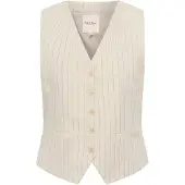 Part two Gilet de costume 'NadhiaPW' noir / blanc