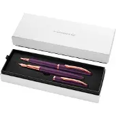 Pelikan Set Stylo Plume & Stylo Bille Jazz Noble Elegance, Viola (2x)