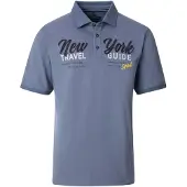 Casa Moda Regular Fit Polo bleu,