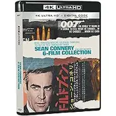 Import James Bond Sean Connery 6-Film Collection Blu-ray 4K Ultra HD