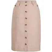 Goldner Jupe taupe