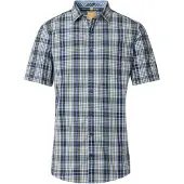 REDMOND Casual Modern Fit Chemise vert, A carreaux