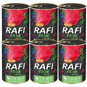 Rafi DOLINA NOTECI Game - Nourriture humide à base de venaison pour chiens adultes - 6x800 g