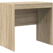 vidaXL Bureau en chêne Sonoma 80 x 50 x 76 cm