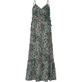 s.Oliver Robe d’été beige / turquoise / noir