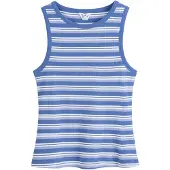 Mela London Tops en tricot 'DRISNA' bleu / blanc