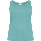 KAFFE CURVE Haut 'KCCarina' turquoise