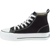 BK Baskets hautes 'Kaya' noir / blanc