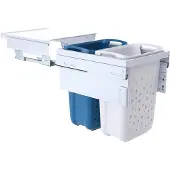 Hailo Double panier à linge encastrable 66L Hailo Laundry Carrier 450