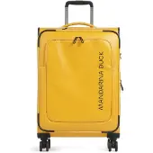 Mandarina Duck Eco Coated Medium Exp Trolley Bag Jaune