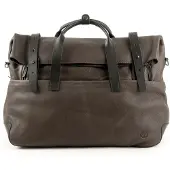 Harold's Cuir sac de voyage Mount Weekender Taupe marron foncé