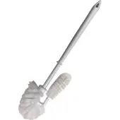 Lifetime Clean brosse pour toilettes avec nettoyeur de bord 40 cm blanc