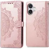 IMoshion Etui de télephone Mandala Apple iPhone 17 - Rose Doré