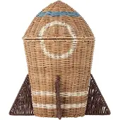 Bloomingville Panier av. Couvercle - 31x35 cm - Space - Naturel - - UneTaille - Panier