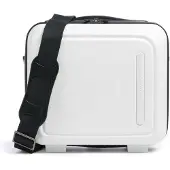 Mandarina Duck Logoduck + Beauty Case Wash Bag Blanc