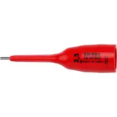 Knipex 98 39 025 Douille pour vis à six pans creux avec carré intérieur 3/8" 75 mm