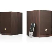 Audio Pro Enceintes connectées Hi-Fi A28 Noyer vendues par paire