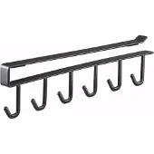 Yamazaki Rangement de Cuisine Yamazaki Tower Hanger Black