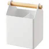 Yamazaki Boîte de Stockage Yamazaki Tosca Tool Box Small White