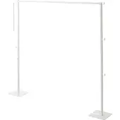 Yamazaki Séchoir à linge pliable 175 x 160 cm Métal blanc