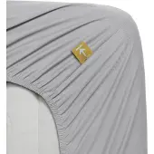 Beddinghouse Drap-Housse Beddinghouse Light Grey (Percal)-80 x 200 cm