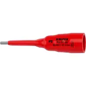 Knipex 98 39 03 Douille pour vis à six pans creux avec carré intérieur 3/8" 75 mm
