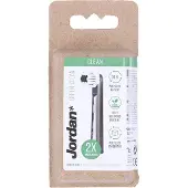 Jordan Green Clean Elektrische Zahnbürstenköpfe für elektrische Zahnbürste 2er Pack