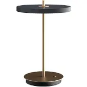 UMAGE Lampe de Table , Asteria Move, dimmable, Or / laiton, Salon / séjour, Métal, Design