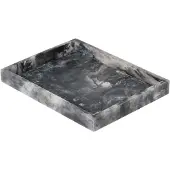 Ferm Living Mist Plateau Rectangulaire Charcoal | 15 x 20 cm