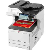 OKI 45850304 MC883dn 4 in 1 Farblaser-Multifunktionsdrucker weiß