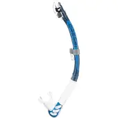 Cressi Alpha Ultra Dry Diving Snorkel Bleu