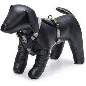 Beeztees Harnais en Y pour chien Parinca en nylon premium, gris clair