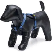 Beeztees Harnais en Y pour chien Parinca en nylon haut de gamme, bleu
