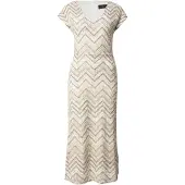 s.Oliver Black Label Robe beige / camel / argent / blanc