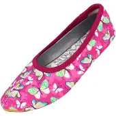Beck Ballerines 'Harmonie' olive / émeraude / violet / rose