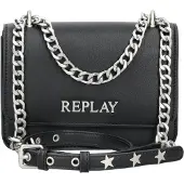 Replay Sac à bandoulière noir / blanc