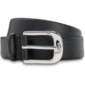 BOSS Ceinture en cuir grainé italien avec boucle à ardillon lisse