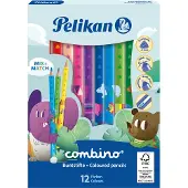 Pelikan COMBINO - Crayons de couleur (12x)