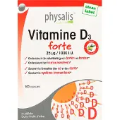 Physalis Vitamine D3 Forte 100 pc(s) Capsule(S)