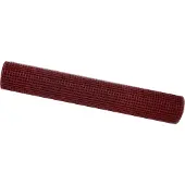 vidaXL Clôture en panneaux rigides à double barre, 2500 x 150 cm, rouge
